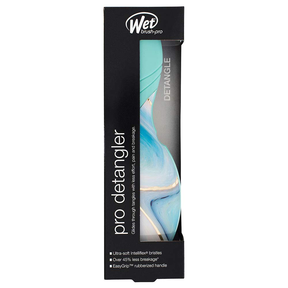 Wet Brush Pro Detangler Brush Organic Swirl Teal Swirl