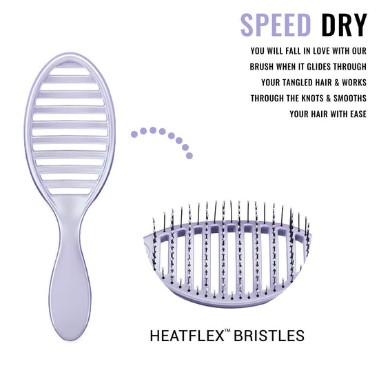 Wet Brush Speed Dry Osmosis Hair Brush Purple