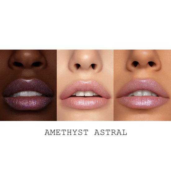 Pat McGrath Lip Fetish Astral Balm 620 Amethyst Astral (Lavender with Pink and Blue Sparkle)