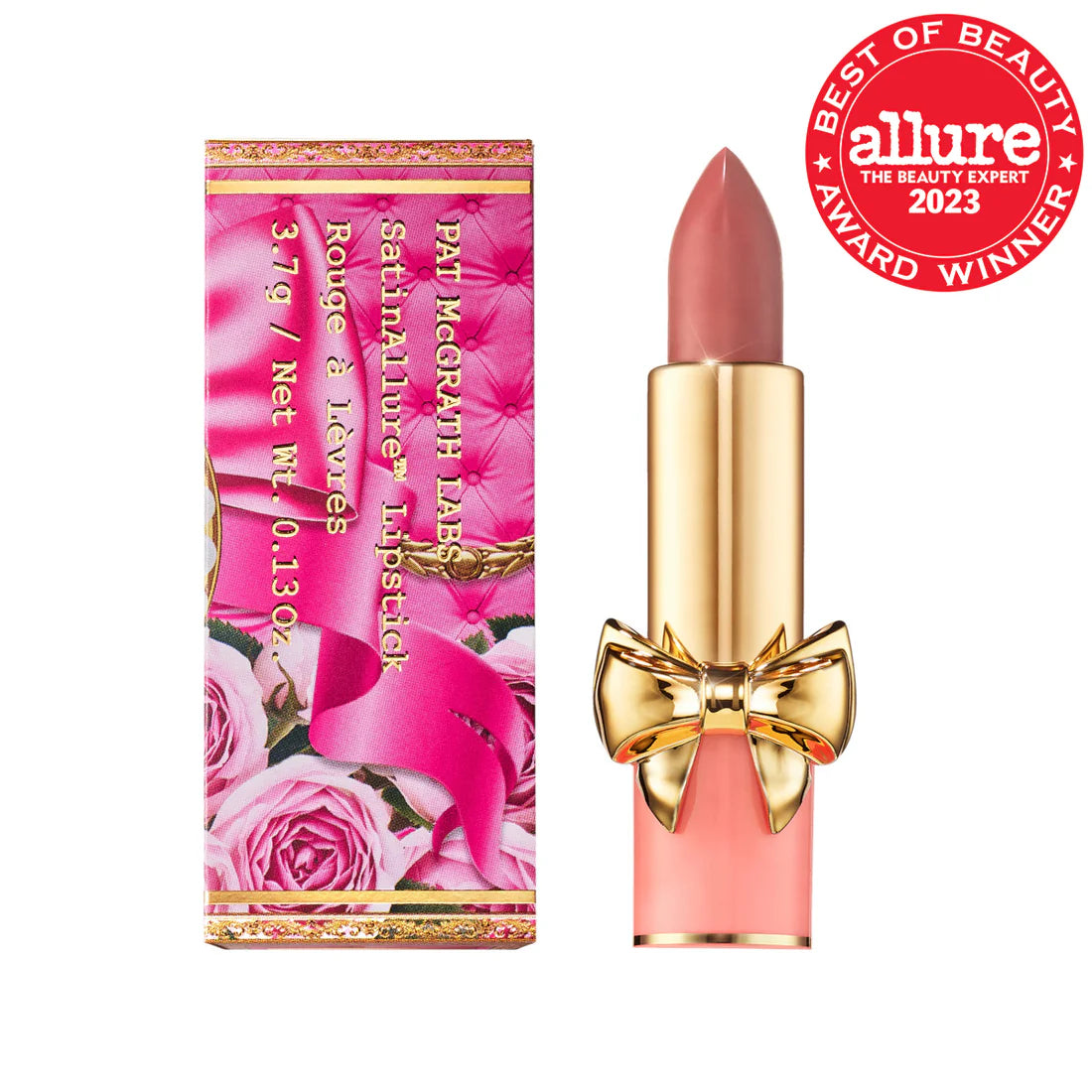 Pat McGrath Labs SatinAllure™ Lipstick Venusian Peach (Light Peachy Nude)