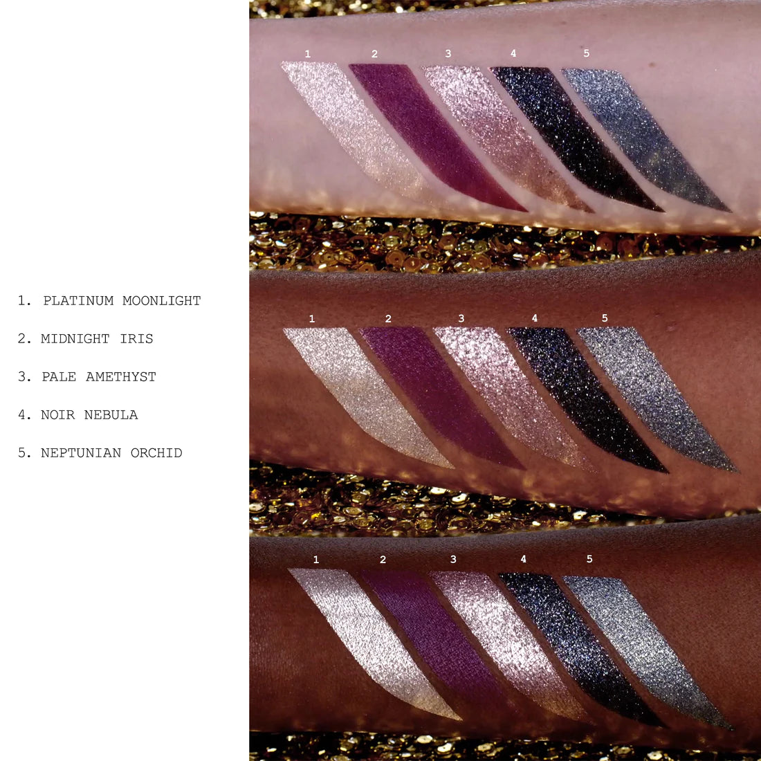 Pat McGrath Bijoux Brilliance Eye Shadow Palette Lunar Nightshade