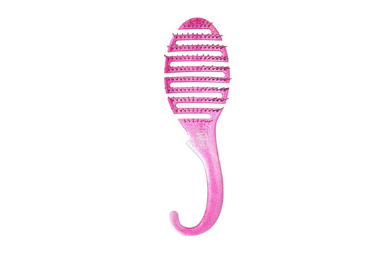 Wet Brush Shower Detangler Pink Glitter