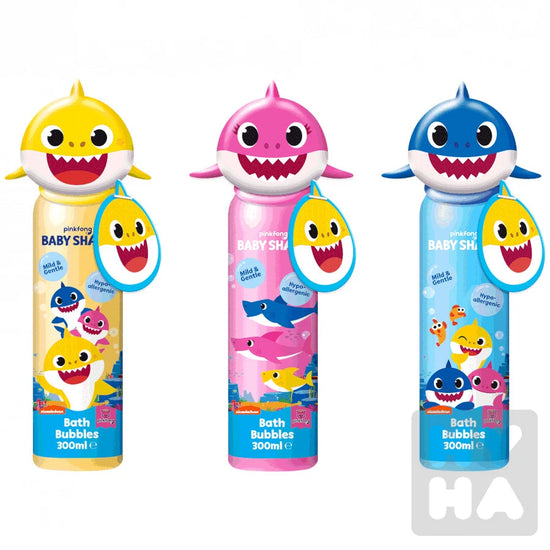 Pinkfong Baby Shark Bath Bubbles with Topper 300ml