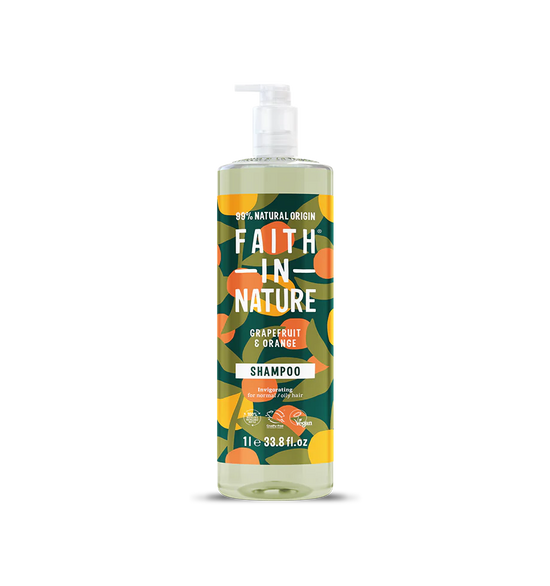 Faith in Nature Grapefruit & Orange Natural Shampoo 1 litre