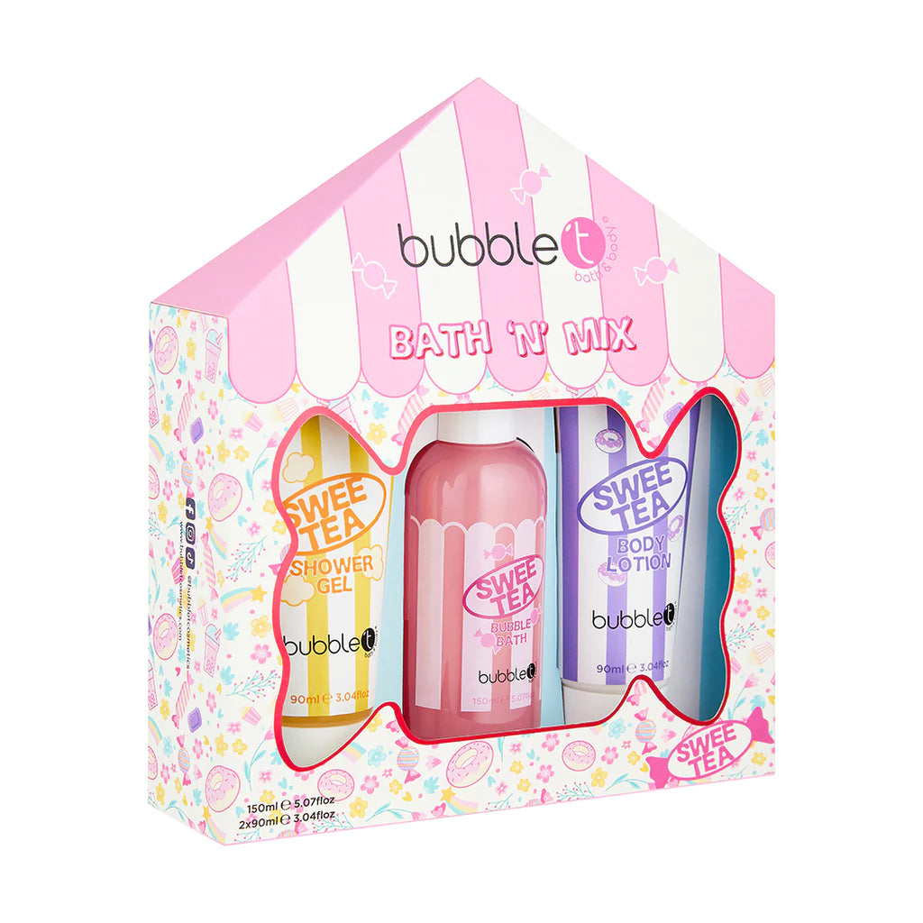 Bubble T Cosmetics Sweetea Bath 'n' Mix Gift Set