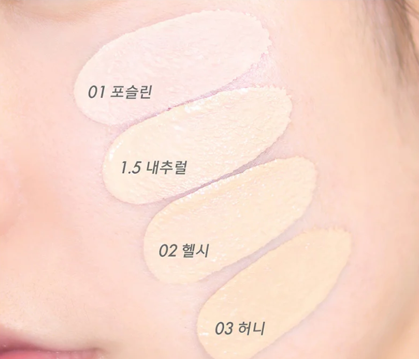 Amuse Ceramic Skin Perfector Cushion 01 Porcelain 15g