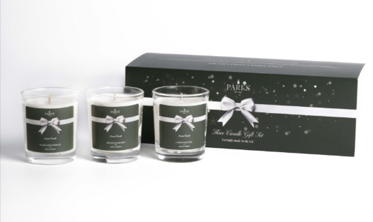 Parks Perfect Presents Candle Votive Set 3 x 80g