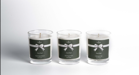 Parks Perfect Presents Candle Votive Set 3 x 80g