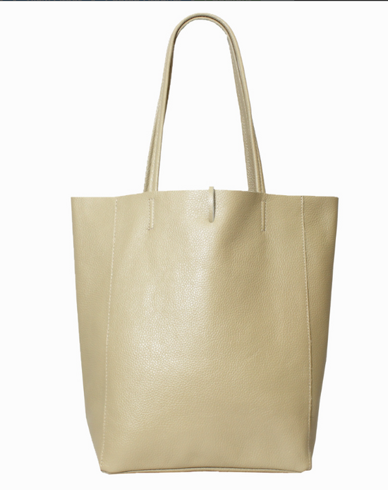 Ladies Soft Italian Real Leather Shopper Tote Bags Women Girls College Shoulder Handbags for Women