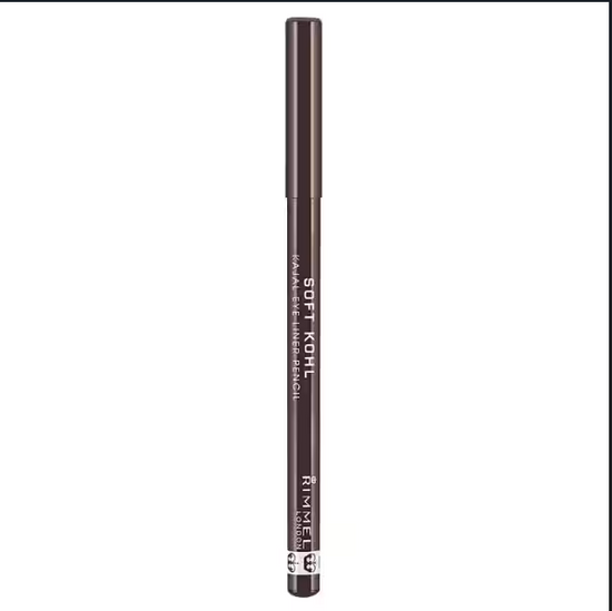 Rimmel Soft Kohl Kajal Professional Eyeliner Pencil, Sable Brown, 1.2g
