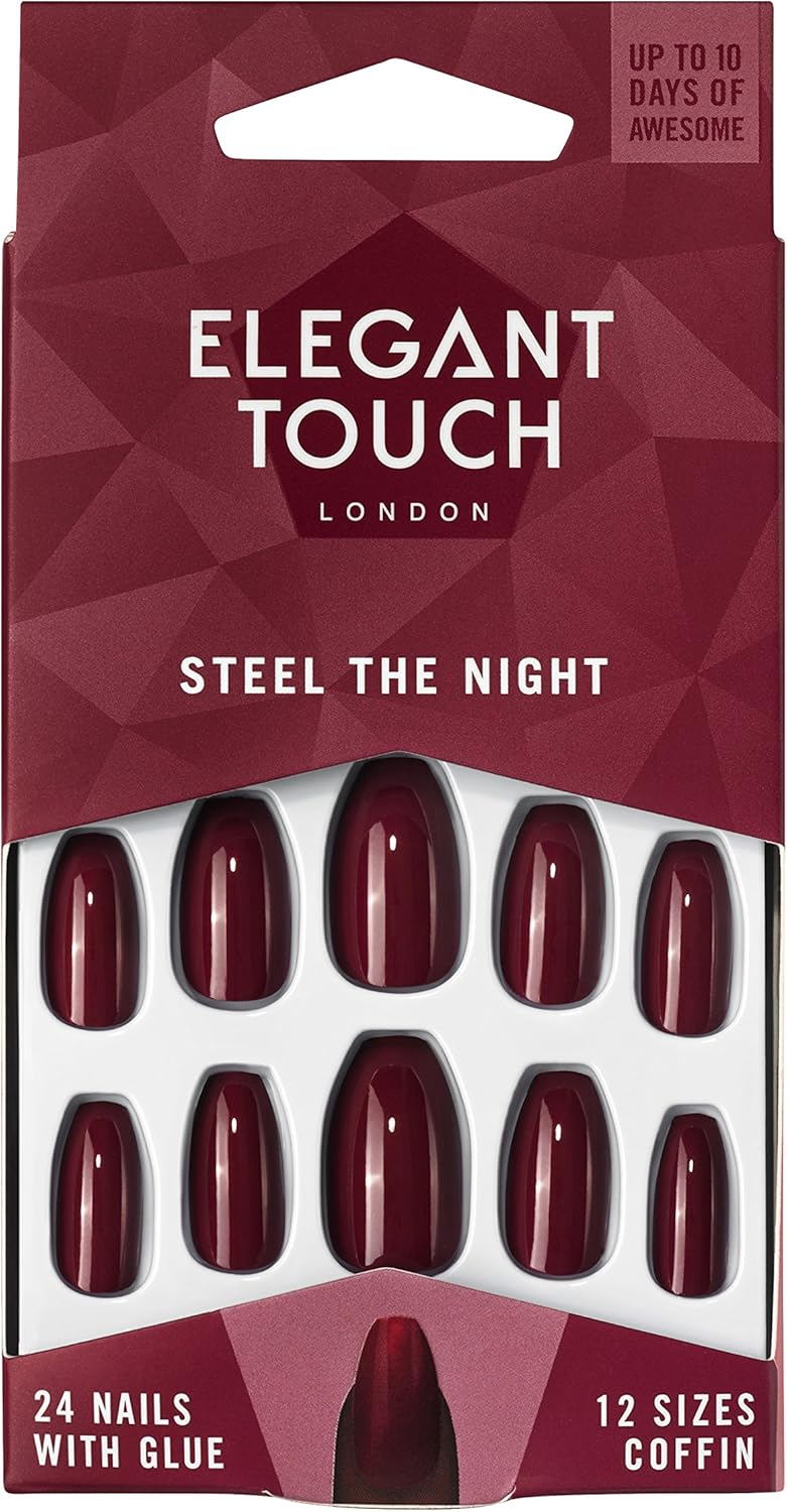 Elegant Touch Core Colour Nails Steel the Night