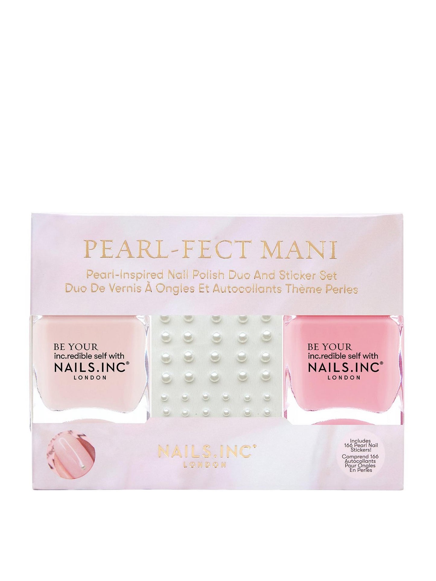 Nails Inc. Pearl-fect Mani Nail Polish Duo