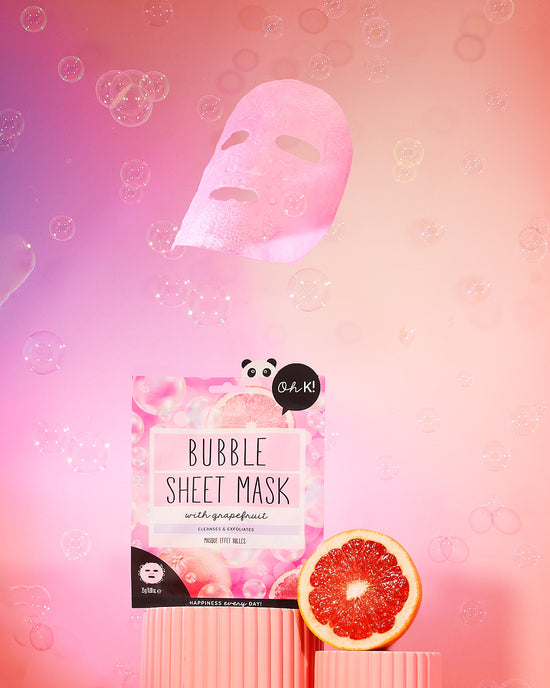 Oh K! Bubble Sheet Mask with Grapefruit