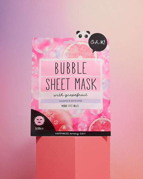 Oh K! Bubble Sheet Mask with Grapefruit