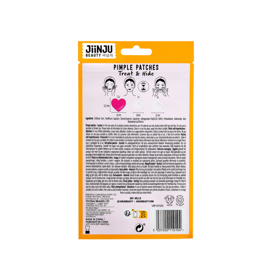 JiinJu Treat & Hide Pimple Patches, 24 Patches