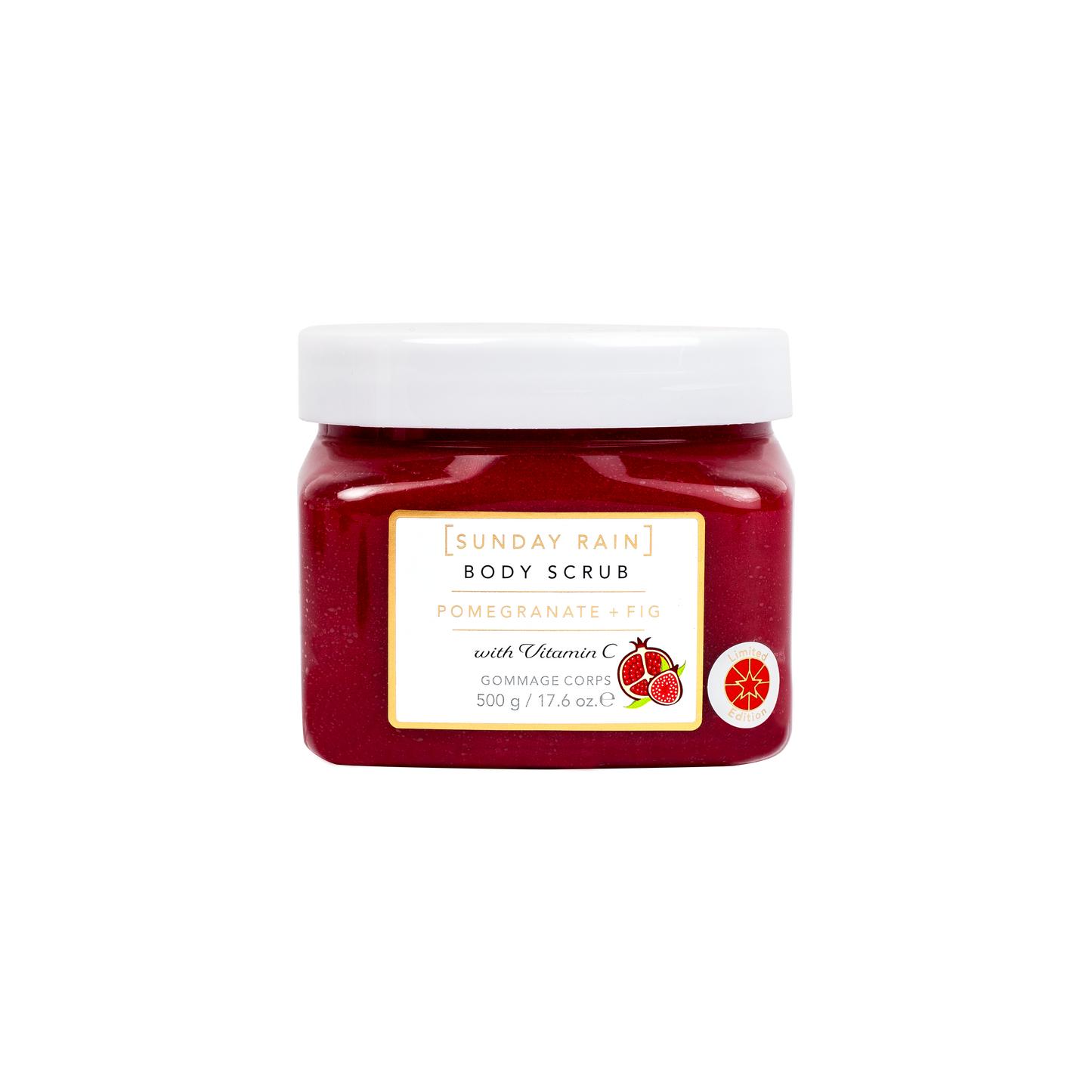 Sunday Rain Pomegranate & Fig Body Scrub 500g