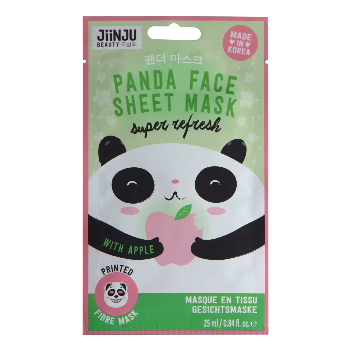 Jiinju Refreshing Panda Face Sheet Mask