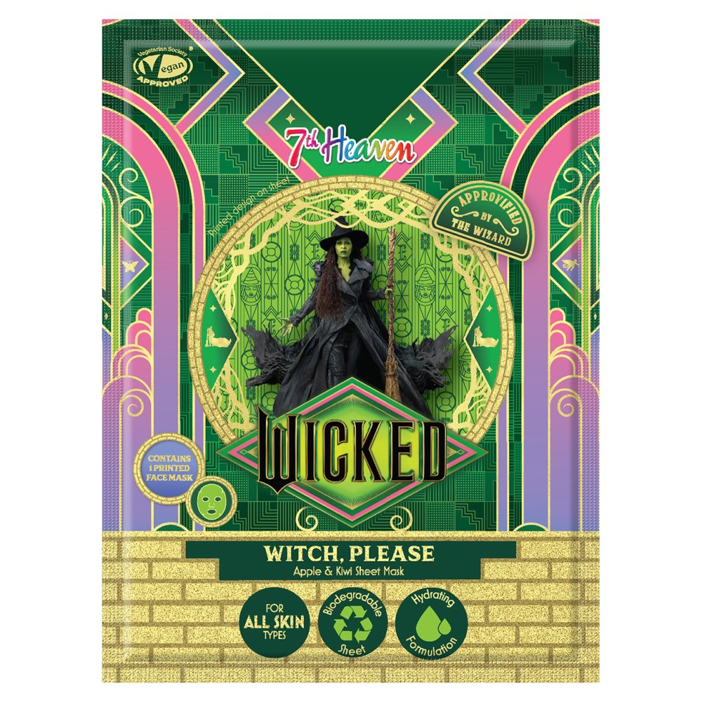 7th Heaven Wicked Witch, Please Elphaba Apple and Kiwi Sheet Mask