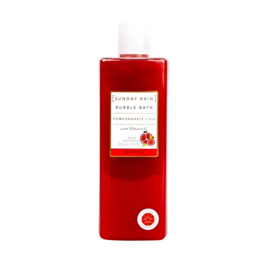 Sunday Rain Pomegranate & Fig Bubble Bath 650ml