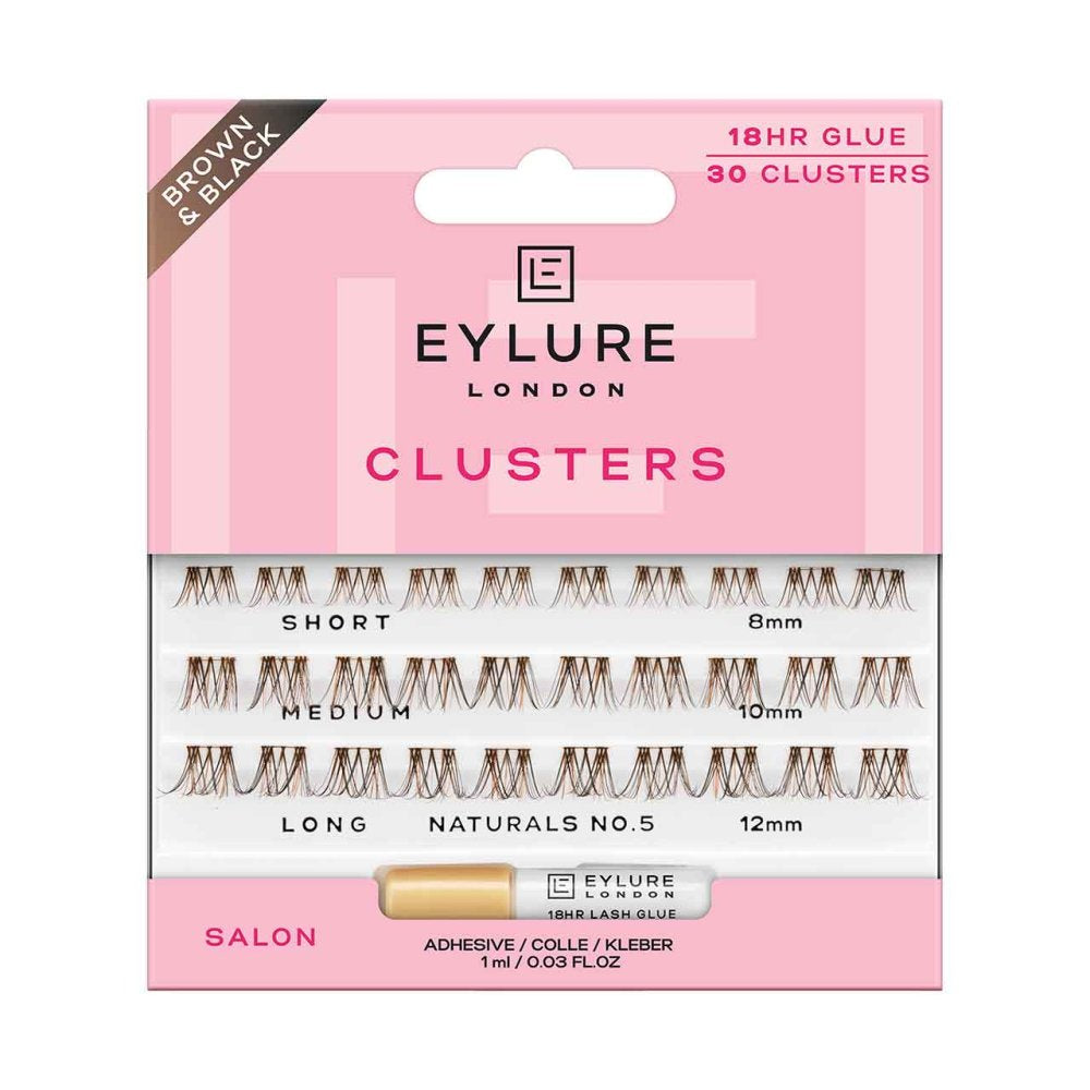 Eylure Cluster Lashes Brown / Black Naturals No.5 Salon