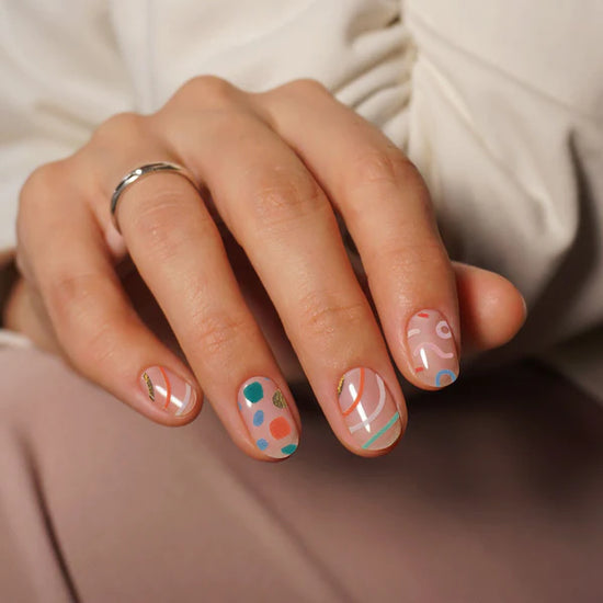 MoYou London Gel Nail Strip ★ CONFETTI DIP