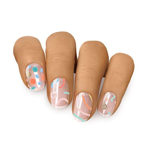 MoYou London Gel Nail Strip ★ CONFETTI DIP