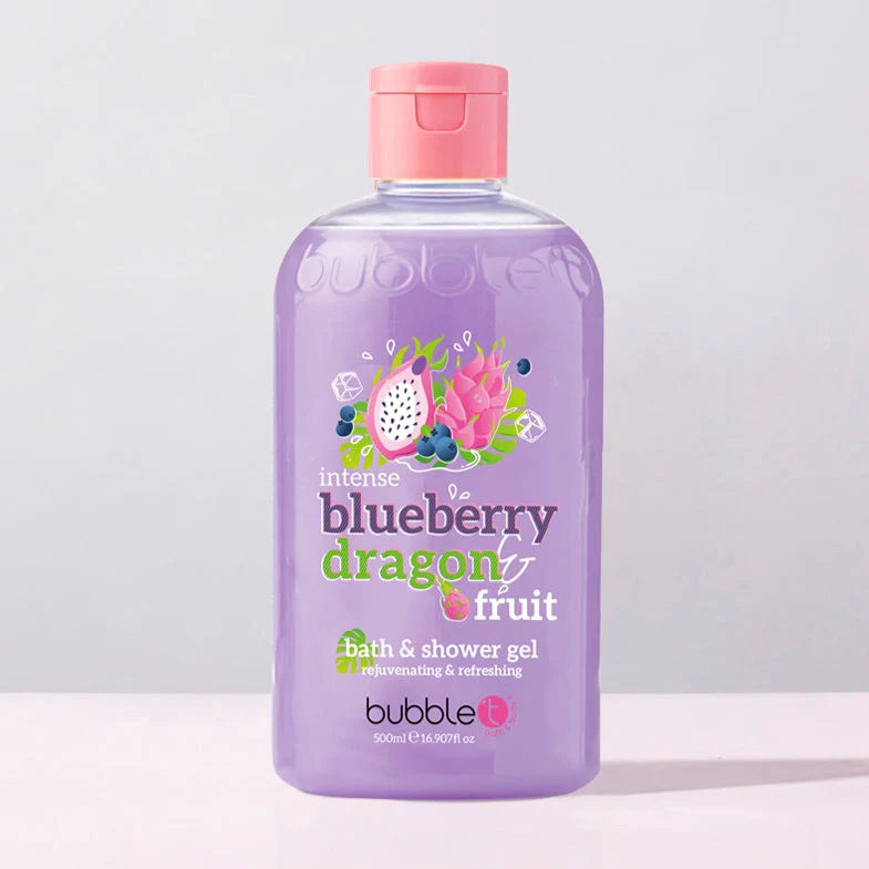 Bubble T Blueberry and Dragonfruit Smoothie Body Wash 500ml