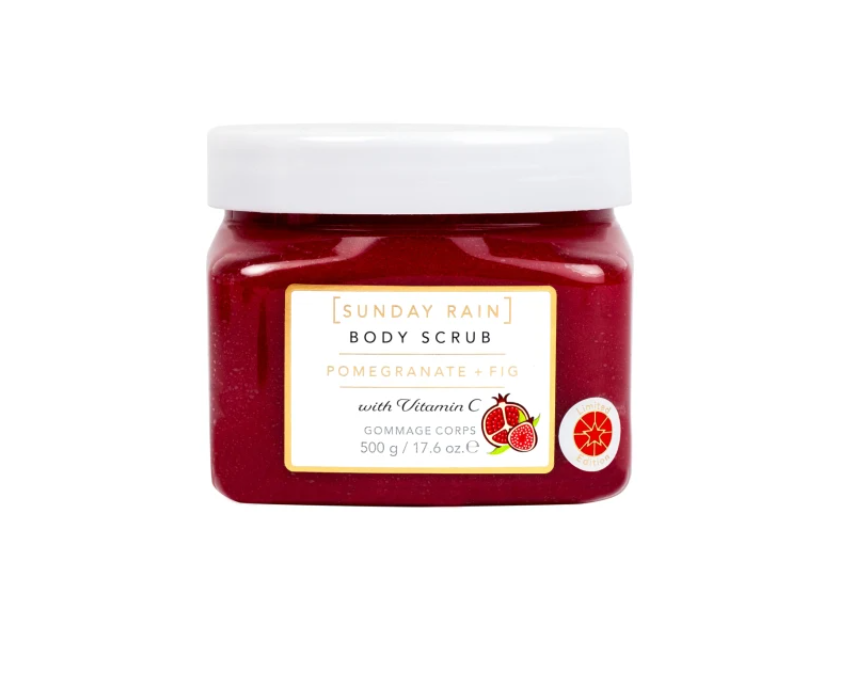 Sunday Rain Pomegranate & Fig Body Scrub 500g