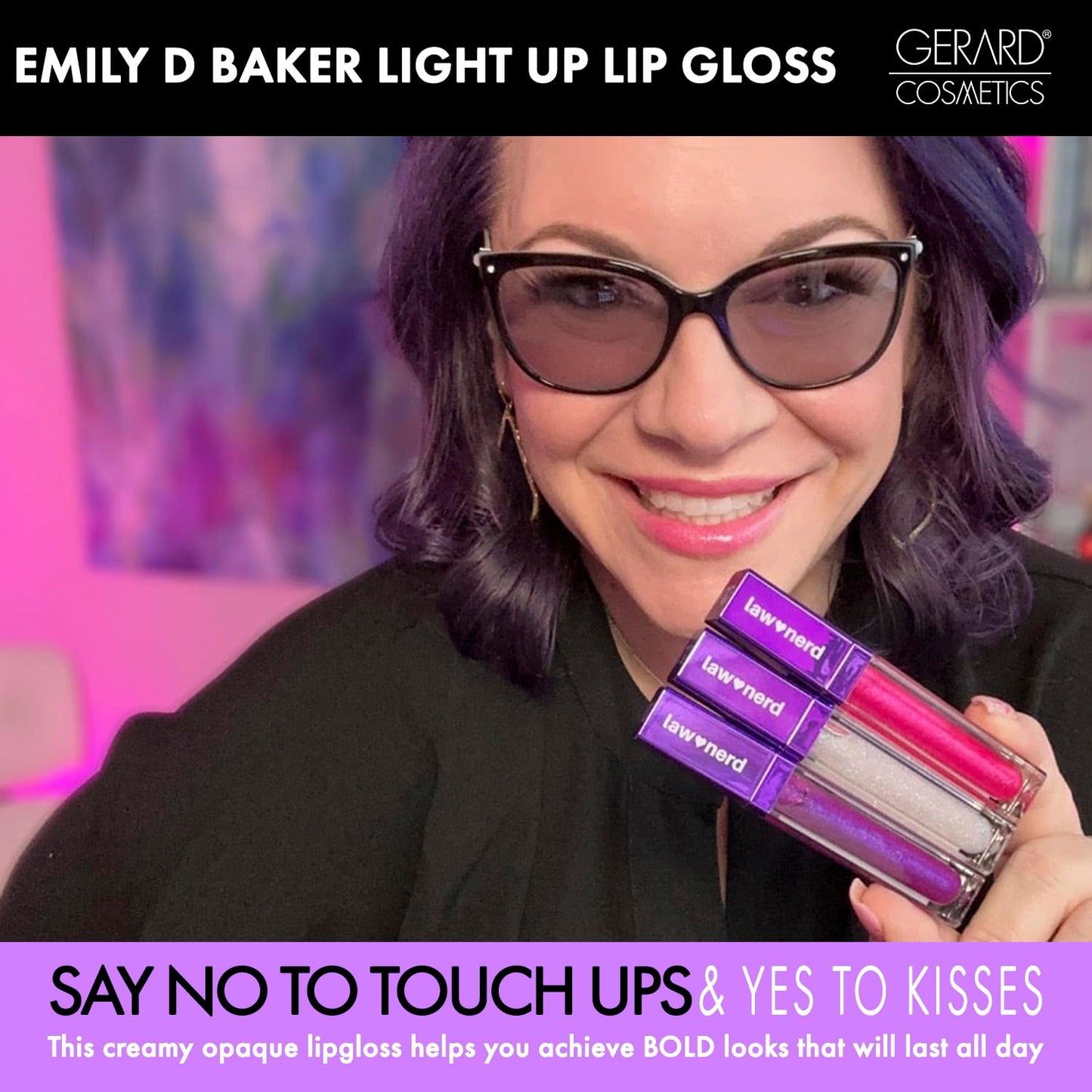 Gerard Cosmetics Emily D Baker X Lighted Lip Gloss - Facts