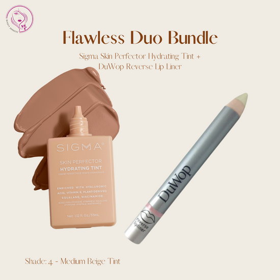 Flawless Duo Bundle (Sigma Skin Perfector Hydrating Tint + DuWop Reverse Lip Liner)