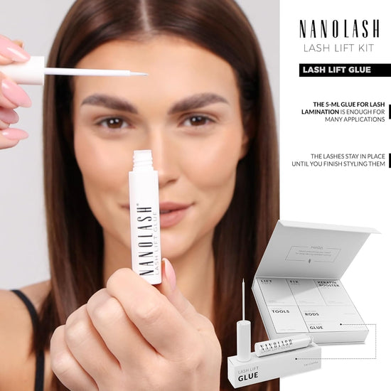 Nanolash Lash Lift Glue 5 ml - glue for lash lifting, adhesive for eyelash lamination