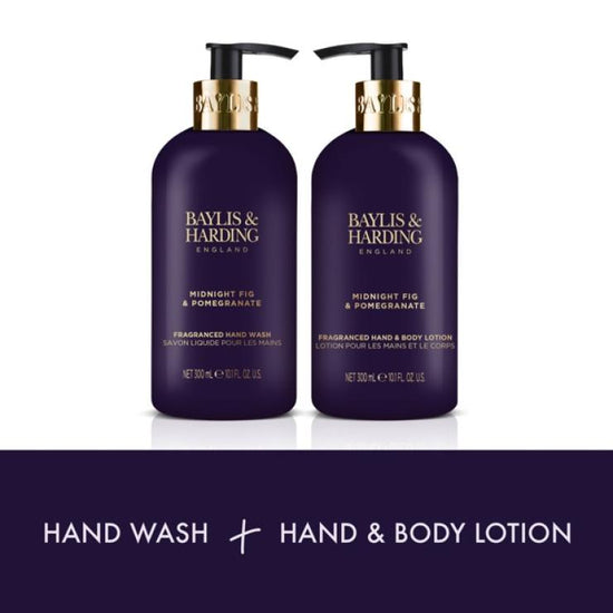 Baylis & Harding Midnight Fig & Pomegranate Luxury Hand Care Gift Set - Vegan Friendly