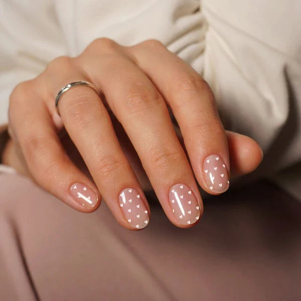 MoYou London Gel Nail Strip ★ HEART TO GET