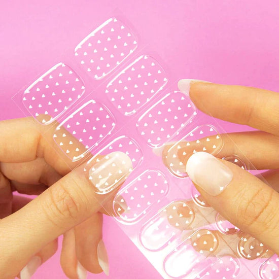 MoYou London Gel Nail Strip ★ HEART TO GET