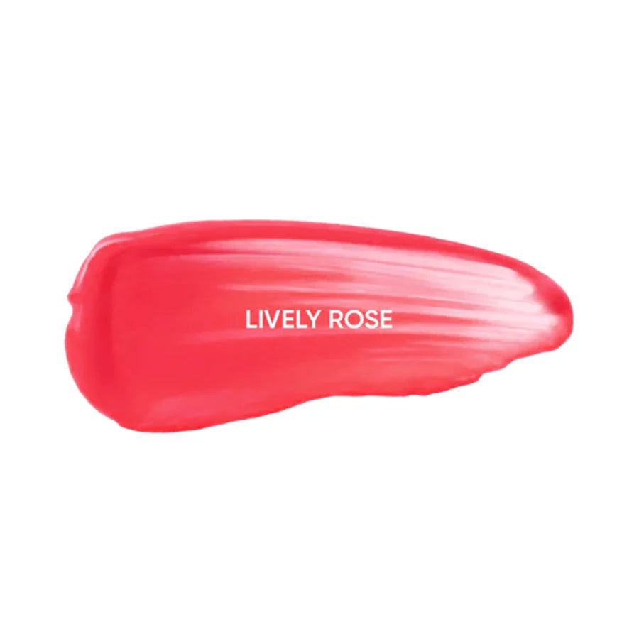 AMUSE Dew Velvet Semi Matt Fresh Dewy Velvet Texture Korean Makeup Transfer-proof Non-sticky Lipstick glossy Vegan 06 Lively Rose (Salmon Rose) 4g