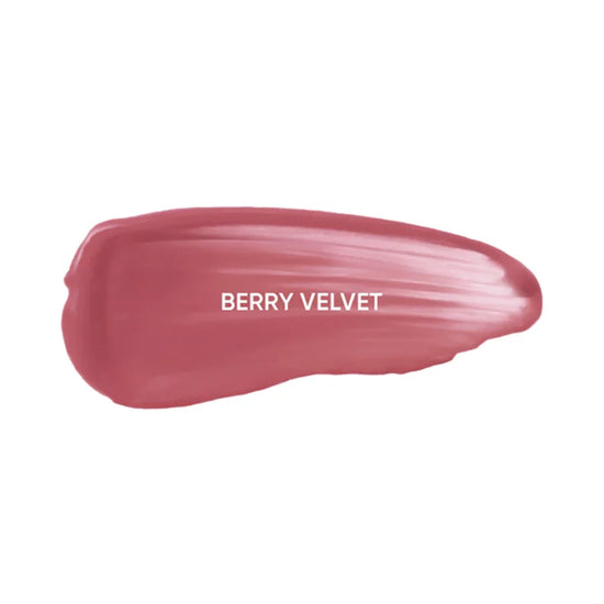 AMUSE Dew Velvet Semi Matt Fresh Dewy Velvet Texture Korean Makeup Transfer-proof Non-sticky Lipstick glossy Vegan 08 Berry Velvet (Mauve Rose) 4g