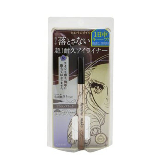 Isehan Kiss Me Heroine Make Prime Liquid Eyeliner Rich Keep 0.0133 oz # 02 Black Brown