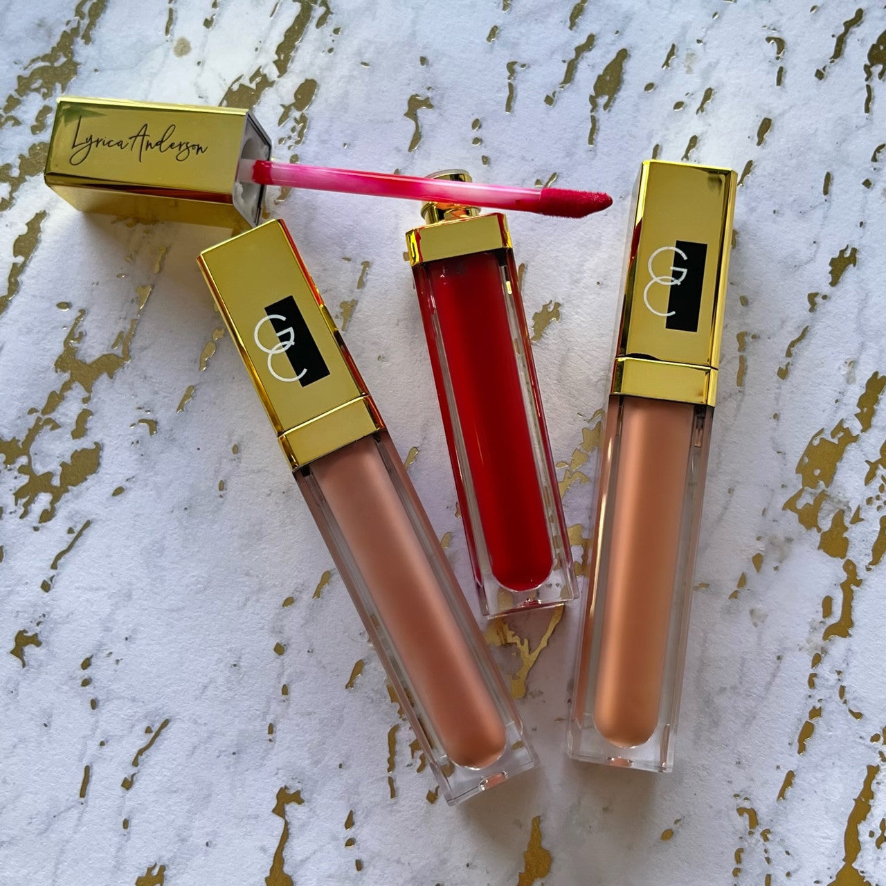 Gerard Cosmetics LyricaXGC Collaboration Lip Gloss Trio Bundle