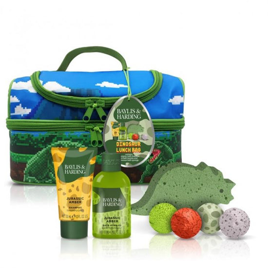 Baylis & Harding Dinosaur Lunch Bag Gift Set - Vegan Friendly