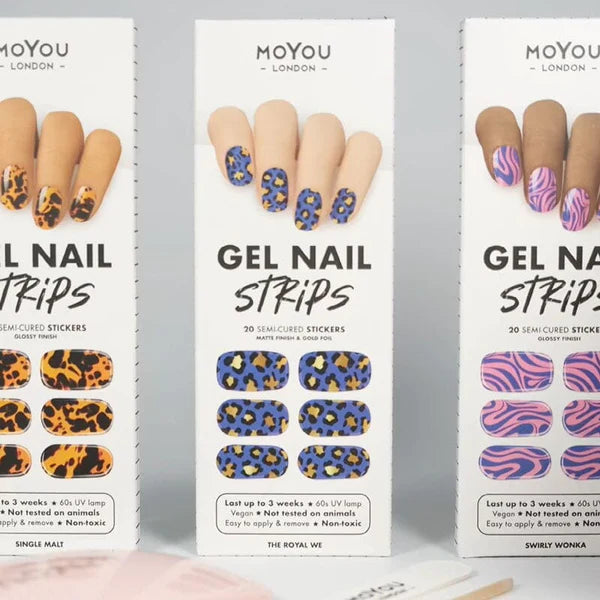 MoYou London Gel Nail Strip ★ SINGLE MALT