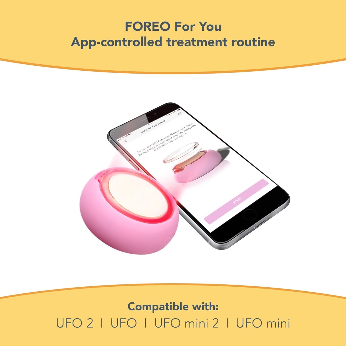 FOREO Manuka Honey UFO Activated Facial Mask for Dull and Fatigued Skin, 6 pack, Anti-Aging, Soothing, Manuka Honey & Allantoin, Cruelty-Free, Clean Formula, Compatible with all UFO devices