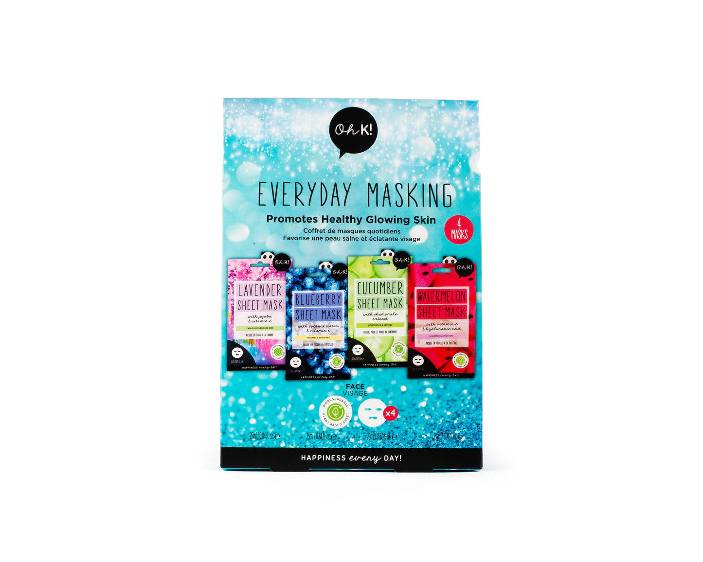 Oh K! Everyday Sheet Mask Set: Holiday 2023 bundle