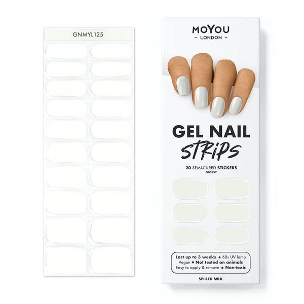 MoYou London Gel Nail Strip ★ SPILLED MILK