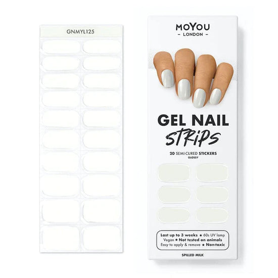 MoYou London Gel Nail Strip ★ SPILLED MILK