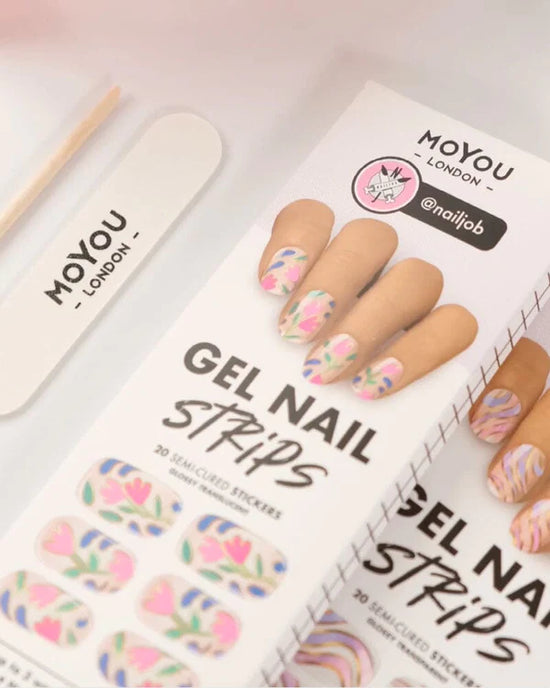 MoYou London Gel Nail Strip ★ @NAILJOB 01