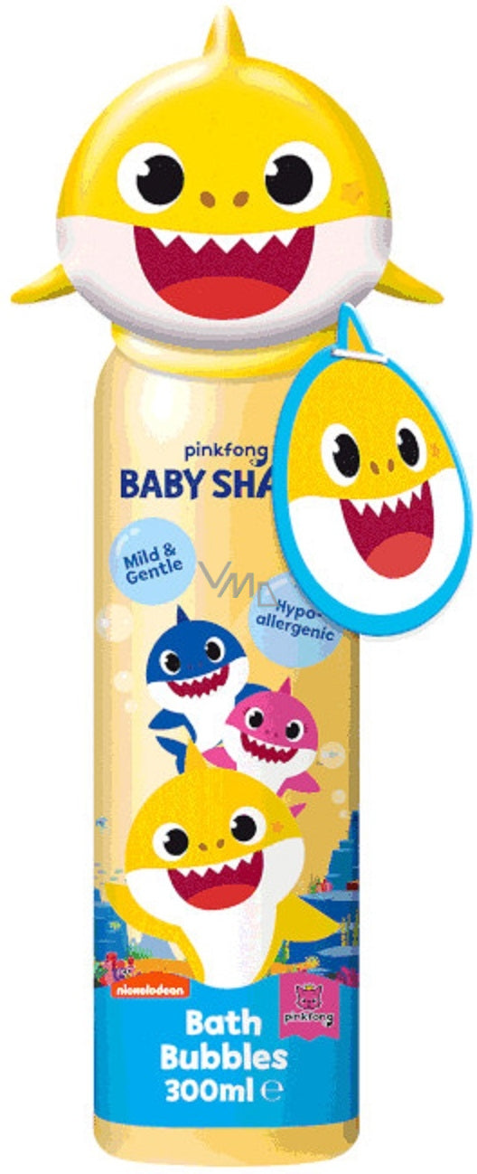 Pinkfong Baby Shark Bath Bubbles with Topper 300ml