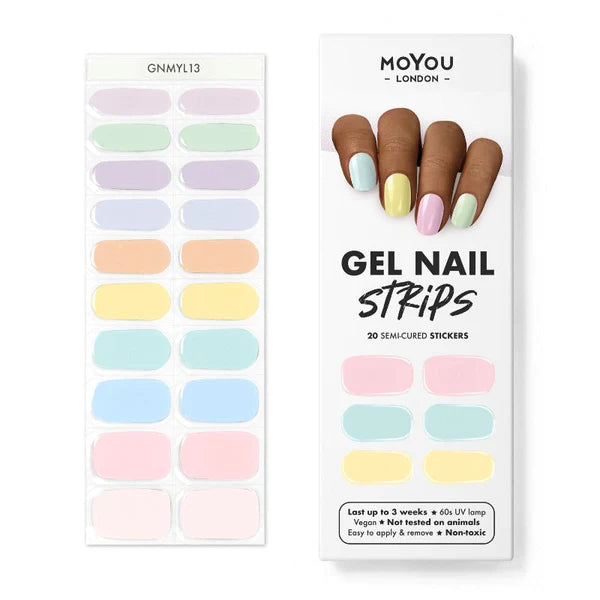 MoYou London Gel Nail Strip ★ PASTEL SWEETS