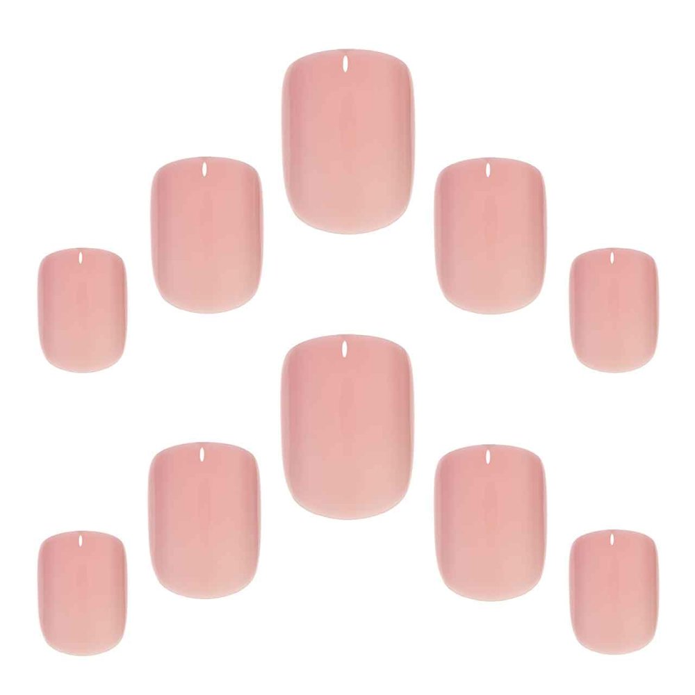 Elegant Touch Peach Tea – Petite Squoval Nails