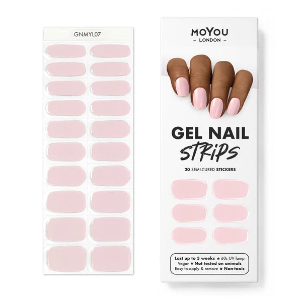 MoYou London Gel Nail Strip ★ ROSE QUARTZ