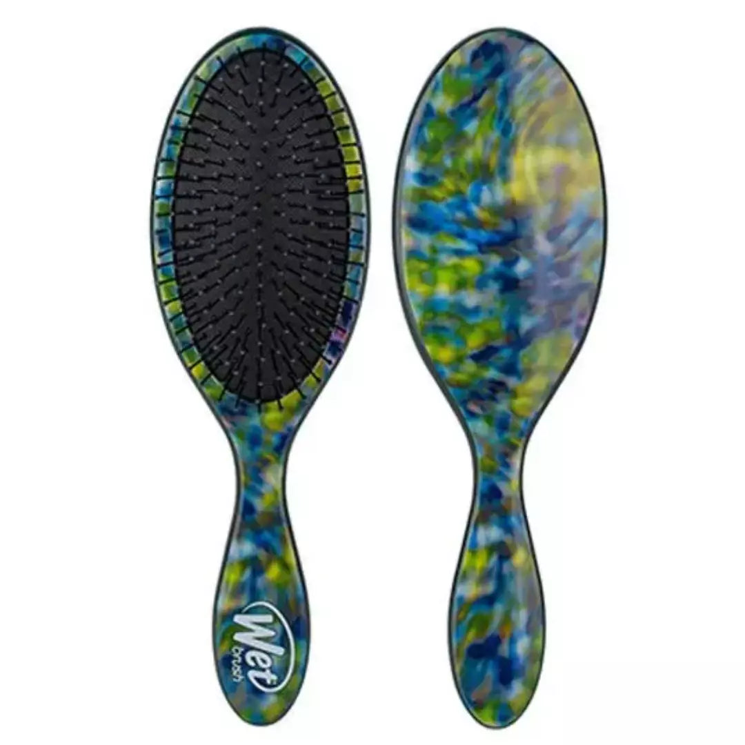 Wet Brush Swirling Stars Original Detangler Electric Lime